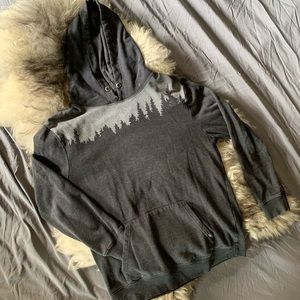 TenTree Gray Juniper Hoodie Sweatshirt